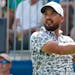 Jason Day was one of the first-round leaders at the FedEx St. Jude Championship on Thursday, shooting a 5-under 65. Si Woo Kim and J.J. Spaun lead the
