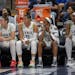 The Lynx bench watched on as the seconds ticked off at the end of Friday’s loss.
