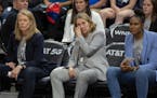 Lynx coach Cheryl Reeve cried during the fourth quarter of Friday night’s loss to Seattle at Target Center. It was Lynx star Sylvia Fowles’ last r