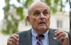 FILE - Former New York City mayor Rudy Giuliani speaks during a news conference on June 7, 2022, in New York. Giuliani’s lawyer says prosecutors in 