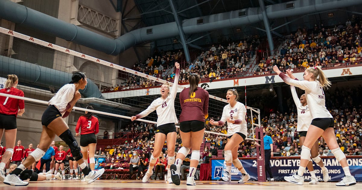 Gophers volleyball ranked No. 5 in preseason AVCA poll