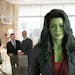 Tatiana Maslany plays the lead role in Marvel’s new Disney Plus series “She-Hulk.”