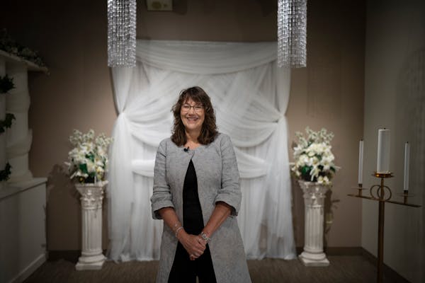 Felicia Glass-Wilcox, owner of the Chapel of Love at the Mall of America in Bloomington, will close the chapel on Aug. 28 after 28 years in business.