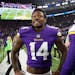 Stefon Diggs after the Minneapolis Miracle.