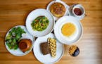 A range of dishes from Churchill Street in Shoreview.