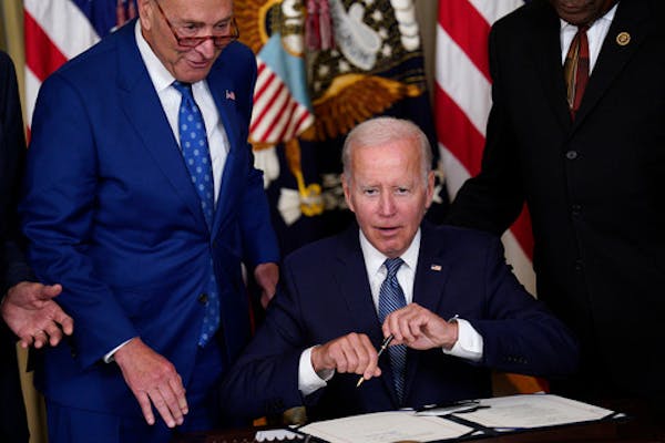 Biden signs massive climate and health care bill
