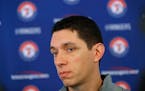 Jon Daniels (2018 photo) was relieved of his duties as president of baseball operations for the Texas Rangers on Wednesday, when team owner Ray Davis 