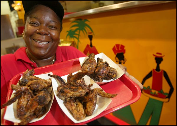 The traditions of food at the Minnesota State Fair Begin every year. A few new things beginning in 2004. Sharon Noel, West Indies Soul booth, shows of