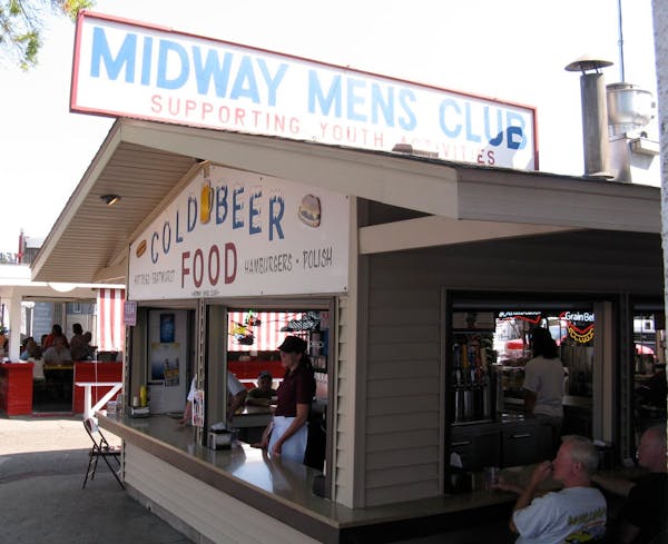 RICK NELSON Midway Mens Club burger stand