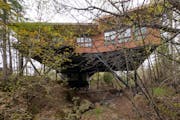 Duluth's creek-spanning midcentury modern 'stilt house' lists for $750,000