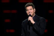 Michael Buble performs Wednesday, Sept. 7, 2022 at Xcel Energy Center in St. Paul, Minn.