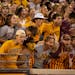 The student section prepared for kickoff at the Gophers’ Sept. 1, 2022, season opener against New Mexico State.