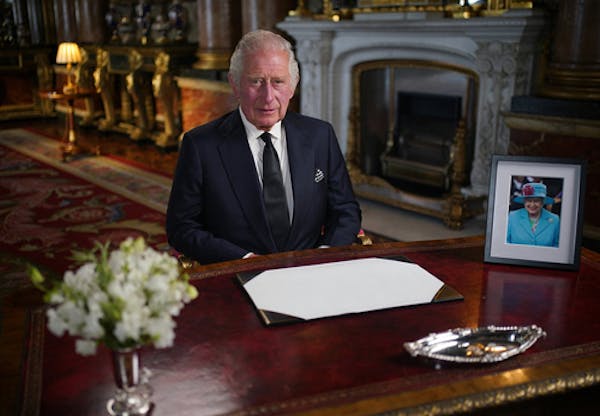 King Charles III makes first speech  as monarch
