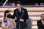Lee Jung-jae won the Emmy for outstanding lead actor in a drama series for “Squid Game” at the 74th Primetime Emmy Awards on Monday.
