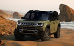 Jeep’s all-electric Recon is modeled after the Wrangler.
