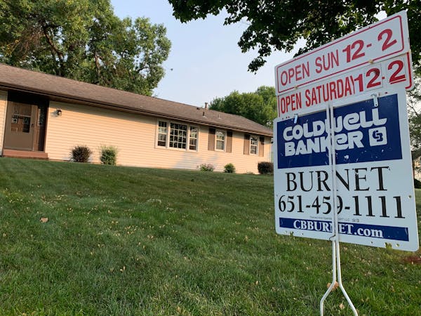 With houses taking slightly longer to sell, open houses are becoming more common in the Twin Cities. This four-bedroom house in Cottage Grove recently