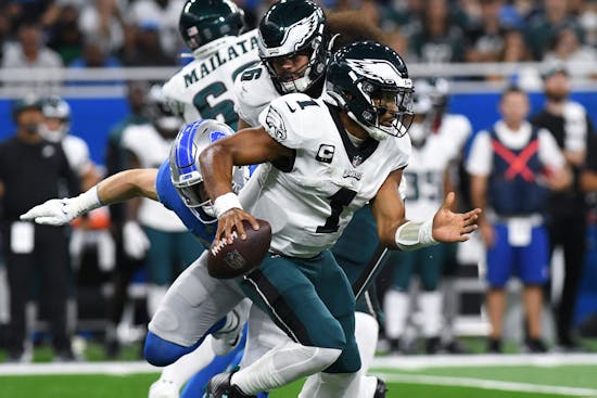 Eagles' Jalen Hurts offers dynamic test for Vikings' remade run defense