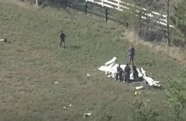Two small planes collide in midair over Colorado
