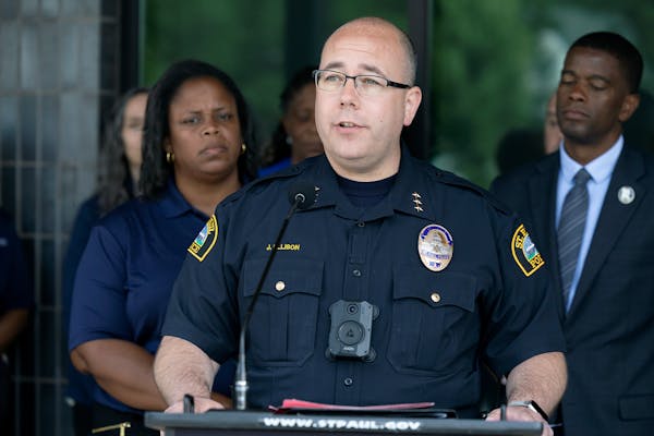 St. Paul Interim Police Chief Jeremy Ellison says gun violence and staffing shortages have reached a critical point.