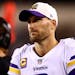 Three second-half interceptions doomed Kirk Cousins and the Vikings on Monday, leading to the national narrative. 