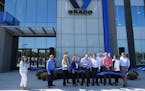 Graco held a grand opening for its new plant for its industrial products division and its process division Rooftop solar arrays will provide 20% of th