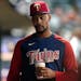 Center fielder Byron Buxton hasn’t played a game for the Twins since Aug. 22, after which a hip strain from compensating for his knee put him on the