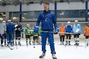 Josh Duhamel is a former NHL player who runs an elite training camp in “The Mighty Ducks: Game Changers.”