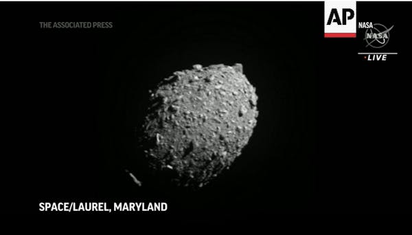 Bam! NASA spacecraft crashes into asteroid