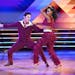Daniel Durant and Britt Stewart on “Elvis Night” on “Dancing With the Stars.” 