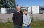 Eddie Gould and Sandra Olson say their peace and quiet have been disturbed by a crypto mining operation that opened recently near their home in Glenco