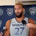 Rudy Gobert spoke to reporters on Tuesday at Timberwolves training camp.