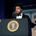 “The Daily Show” host Trevor Noah speaks at the annual White House Correspondents’ Association dinner in April. Noah announced Thursday that he 