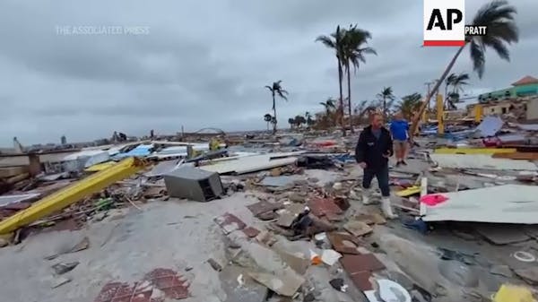 Hurricane Ian leaves trail of destruction in Florida