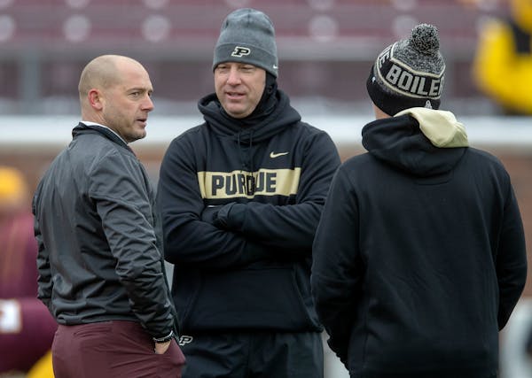 Growing rivalry: Gophers gear up for another tense tussle with Purdue