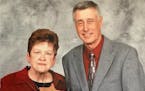 Neal Hofland’s late wife, Jeanne, was at his side when he was inducted into the Minnesota Coaches Hall of Fame.