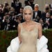 FILE - Kim Kardashian attends The Metropolitan Museum of Art’s Costume Institute benefit gala celebrating the opening of the “In America: An Antho