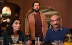 From left, Hiam Abbass, Ramy Youssef and Amr Waked in the comedy-drama series “Ramy.”
