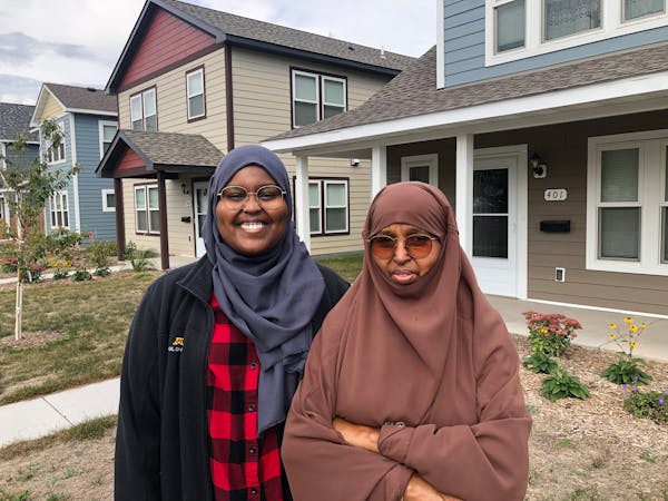Warda Hussein, a soon-to-graduate nursing student, and her mother Mana Sharif-Hassan, a school bus driver, are pleased to be owners since summer of a 