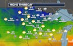 Cooler, Windier Thursday - Even Some Snow In Northern Minnesota?