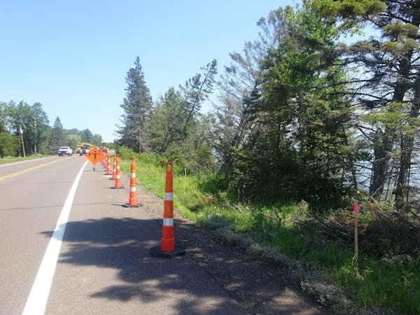 A portion of North Shore Scenic Drive will be closed for nearly 5 weeks beginning Tuesday to address its failing slope.