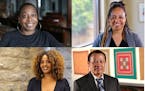 The St. Paul & Minnesota Foundation announced the 2022 recipients of its Facing Race Awards: (clockwise from top left) Angela Hooks, Classie Dudley, T