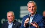 U.S. Rep. Kevin McCarthy introduces the House GOP’s “Commitment to America at a gathering Sept. 23, 2022, in Monongahela, Pa. House Minority Whip 