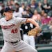 Louie Varland pitched five shutout innings against the White Sox on Wednesday.