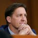 Sen. Ben Sasse, R-Neb., listens during a confirmation hearing for Supreme Court nominee Ketanji Brown Jackson before the Senate Judiciary Committee o