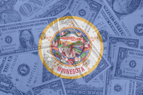 Minnesota’s GDP fell in both the first and second quarters of 2022. 