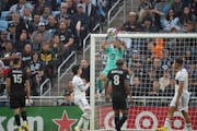 Minnesota United goalie Dayne St. Clair got his fifth clean sheet of the season against Vancouver on Sunday.