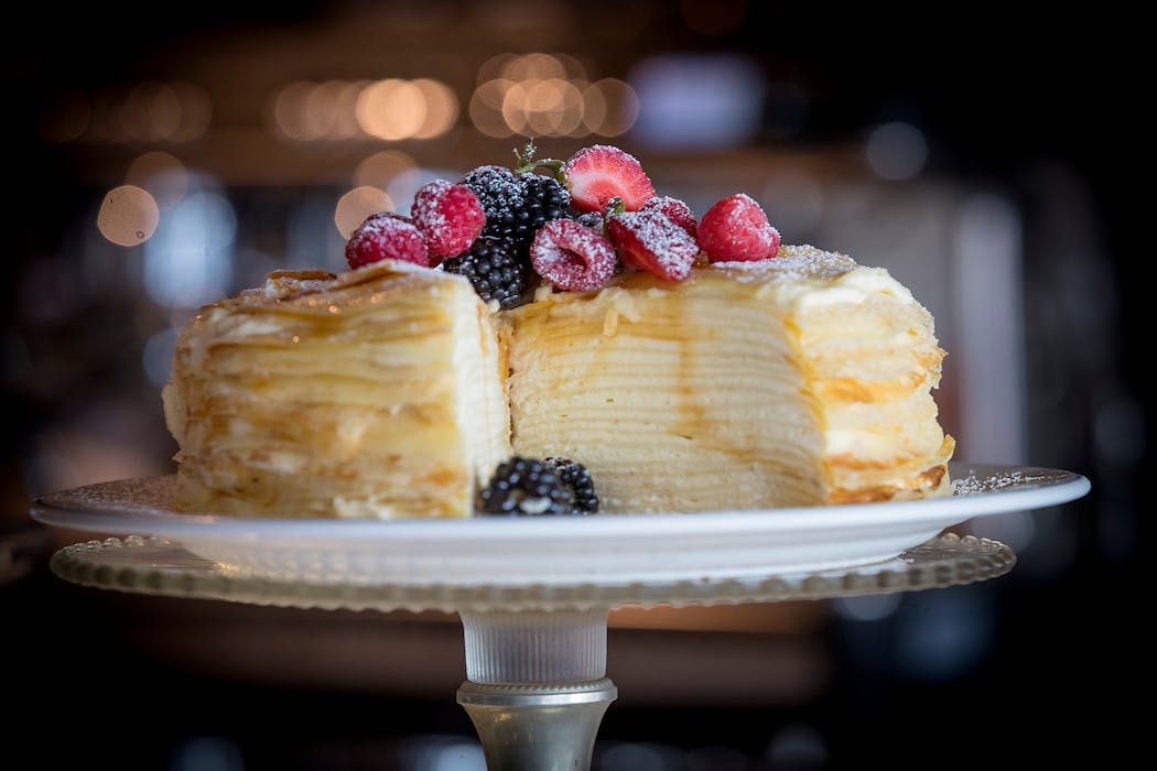 Diane Moua popularized the crepe cake at Bellecour.