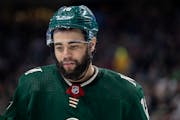 Jordan Greenway has played in only one game this season for the Wild.