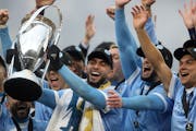 New York City FC lifted the trophy as MLS Cup Final champion in 2021. This year’s title game is Nov. 5.