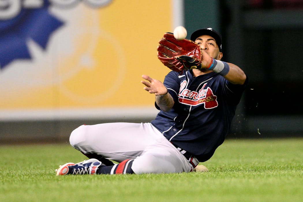 Eddie Rosario was rewarded with a two-year, $18 million contract by Atlanta for his 2021 postseason heroics, but a vision problem derailed his 2022 season.